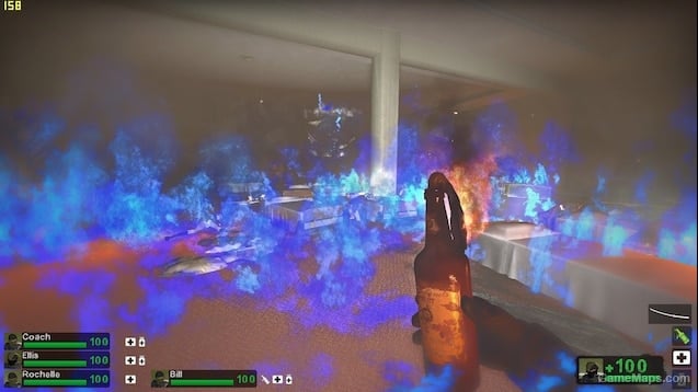 Blue Fire (no weapon conflict)