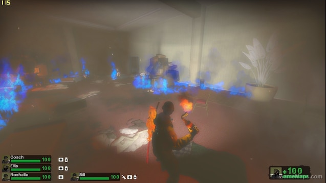 [FX] Blue Fire (no weapon conflict) 蓝色火