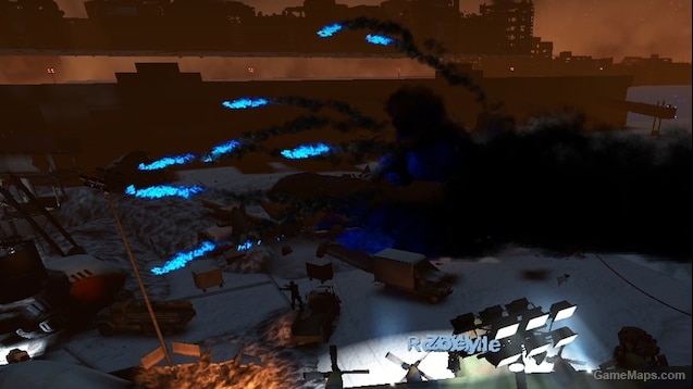 [FX] Blue Fire (no weapon conflict) 蓝色火