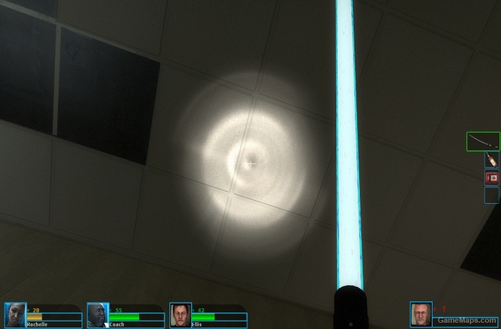 Blue Lightsaber Katana Skin