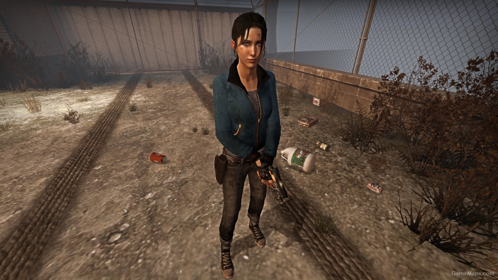 Blue Sweater Zoey Body with Gloves