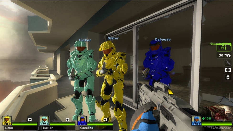 Blue Team (RVB) L4D2