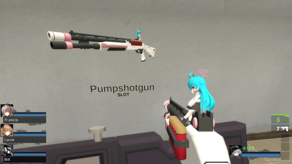 bluearchive Takanashi Hoshino shotgun (Wooden Shotgun) [request]