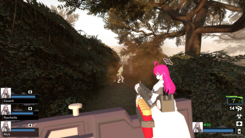 bluearchive Takanashi Hoshino shotgun replace chrome shotgun v2