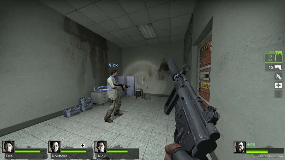 BO1 MP5K (for Uzi or MAC)