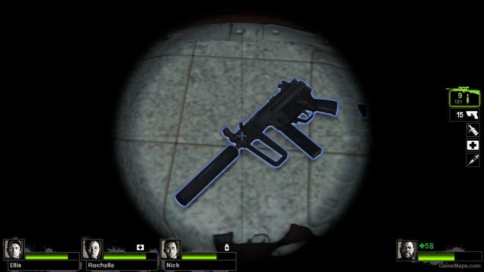 BO1 MP5K (for Uzi or MAC)