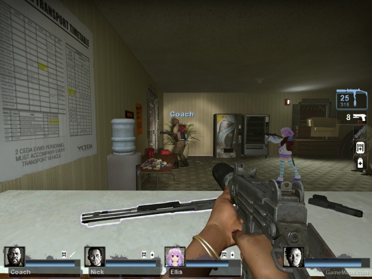 BO1 Uzi Suppressed alt. anims (for MAC)