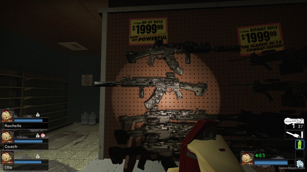 BO3 KN44 Double magazine Replace AK47 v2