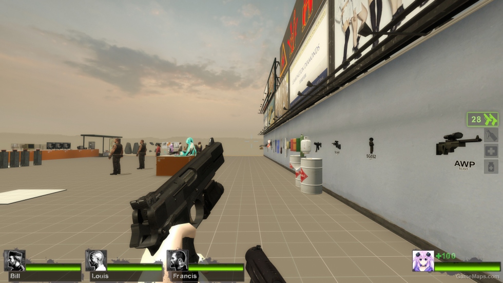 Browning Hi-Power & Gsh-18 v2 (Dual pistols)