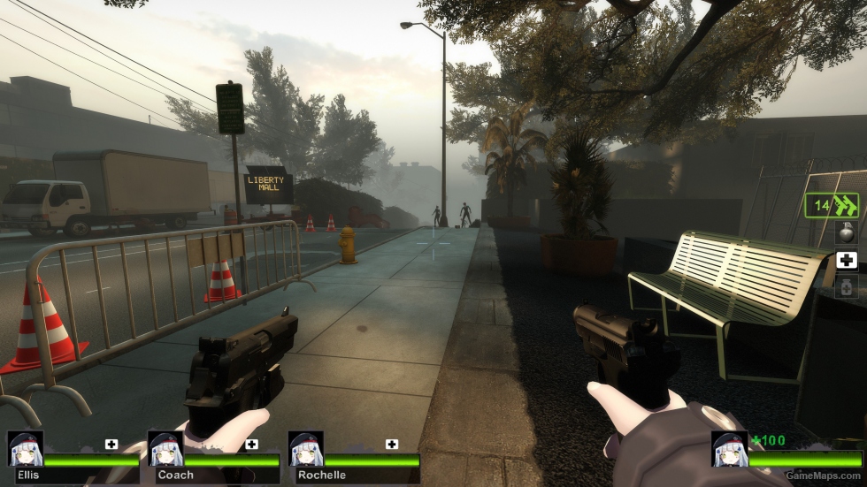 Browning Hi-Power & Gsh-18 v2 (Dual pistols)