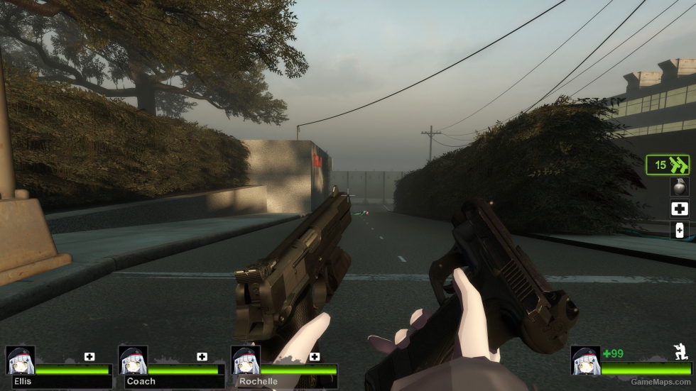 Browning Hi-Power & Gsh-18 v2 (Dual pistols)