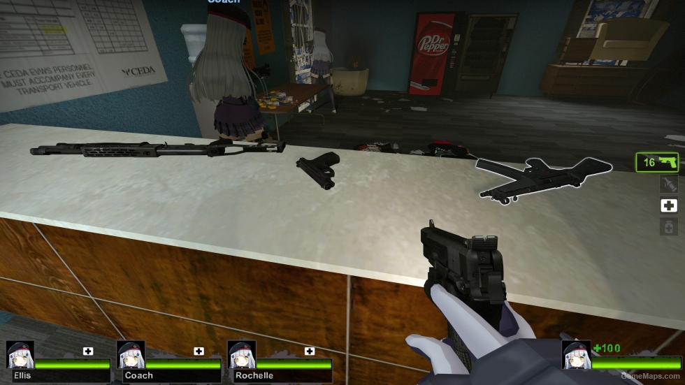 Browning Hi-Power & Gsh-18 v2 (Dual pistols)