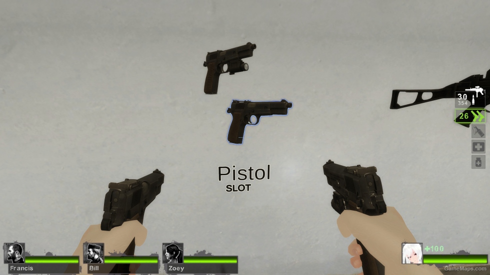 Browning Hi-Power (Additional Animation Experiment) v2 (Dual pistols) [Sound Add Ver]