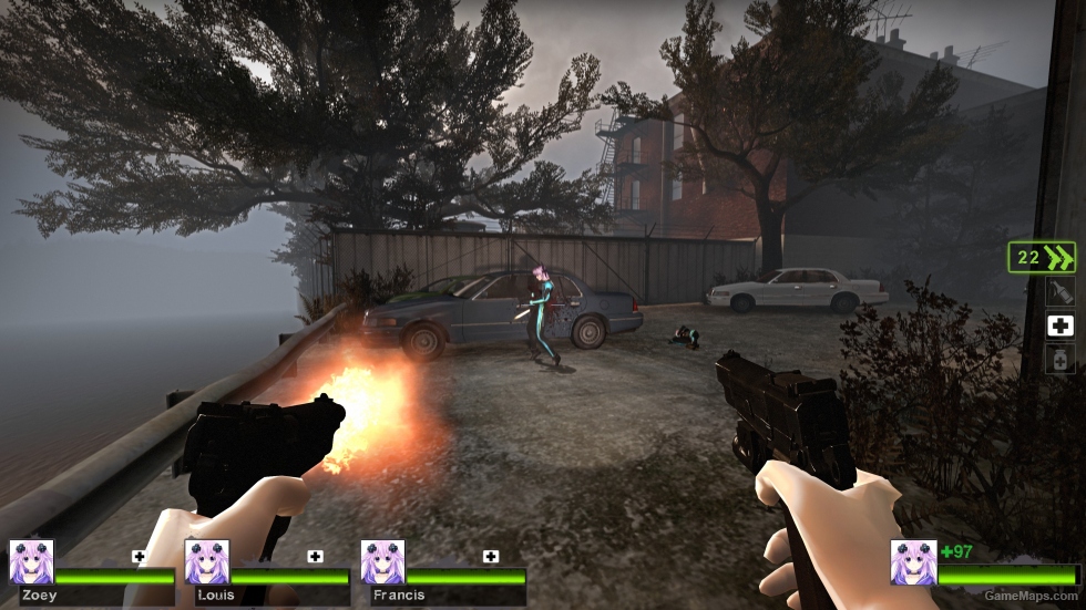 Browning Hi-Power (Additional Animation Experiment) v2 (Dual pistols) [Sound Add Ver]