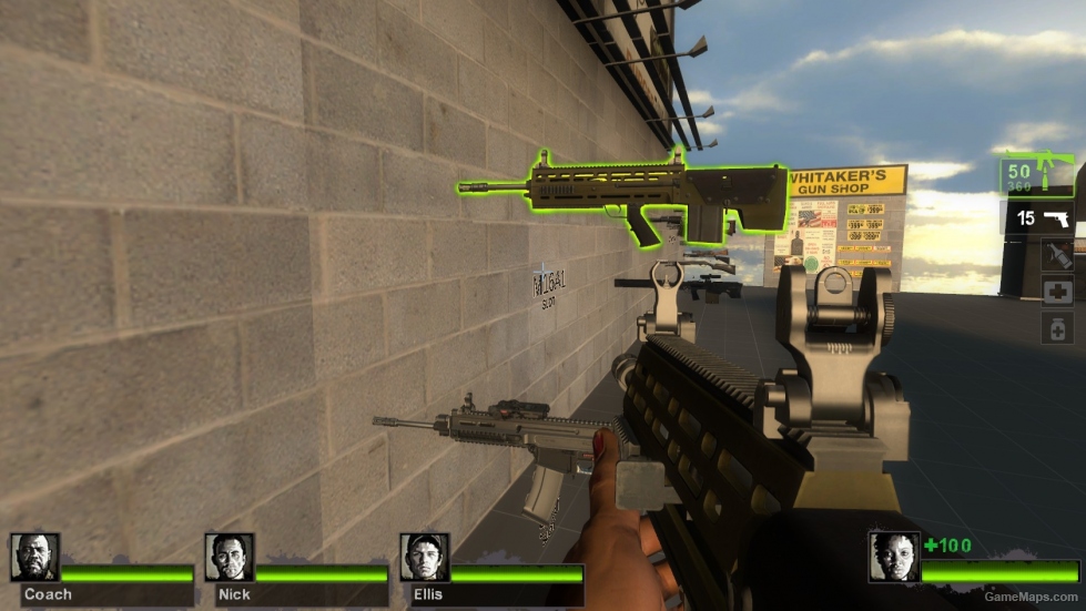 Bulldog Assault Rifle - Battlefield 4 (M16)