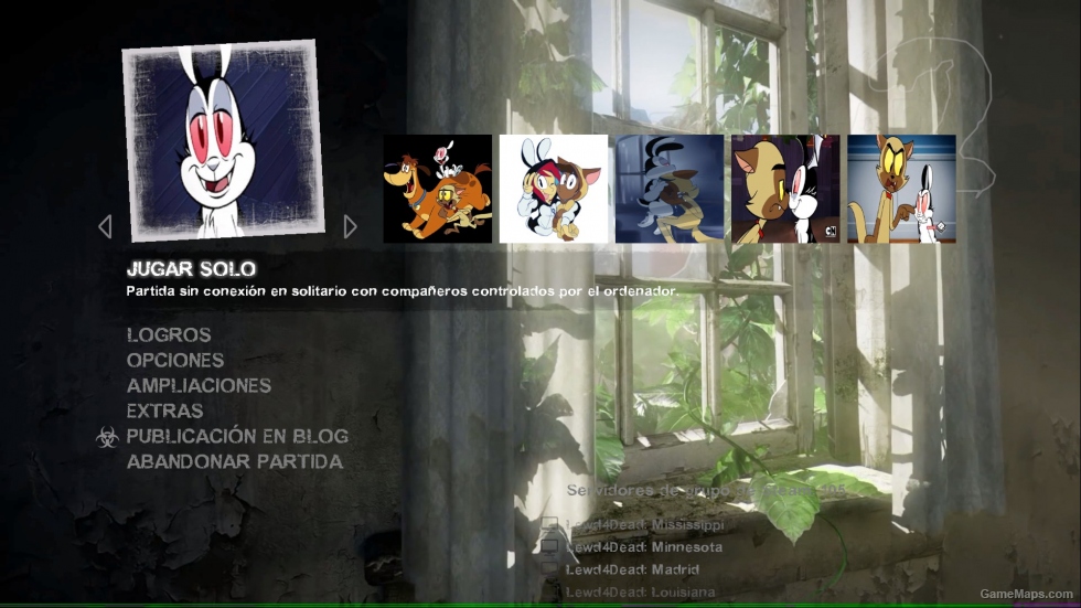 Bunnicula Menu Icons