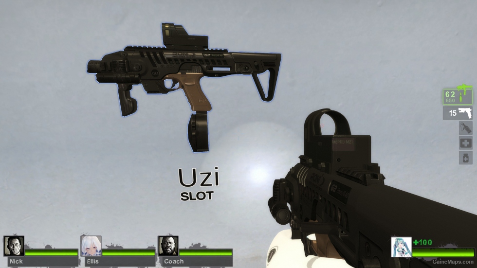 CAA Micro-Roni Glock MK.2 (Uzi replacer) v2 [Sound fix Ver] {request}