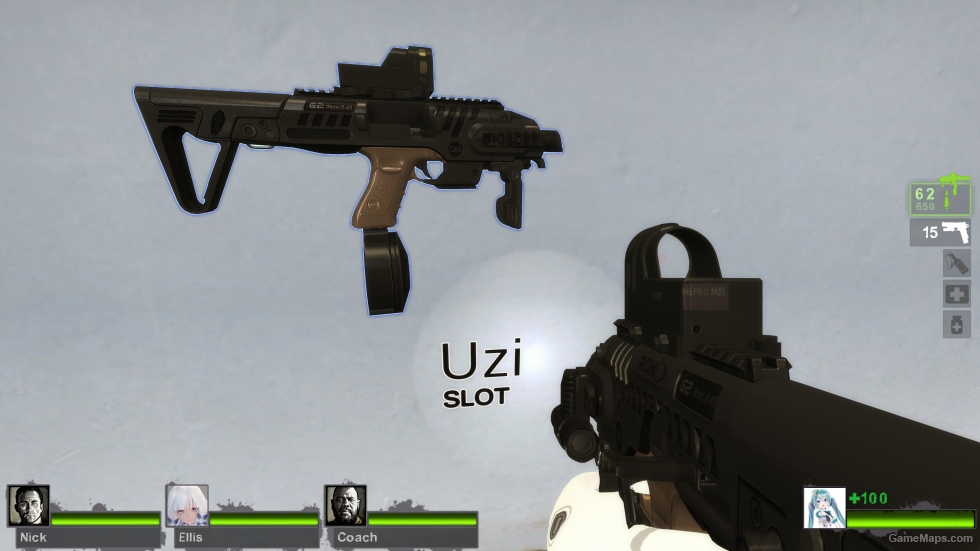 CAA Micro-Roni Glock MK.2 (Uzi replacer) v2 [Sound fix Ver] {request}
