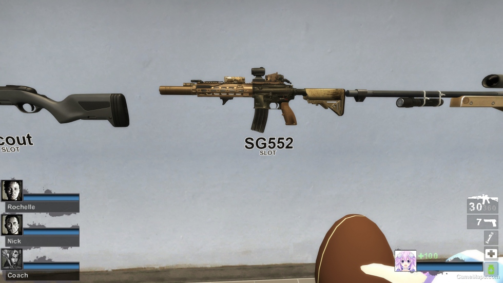 CAG HK416D (Replace SG552) [Sound fix Ver]