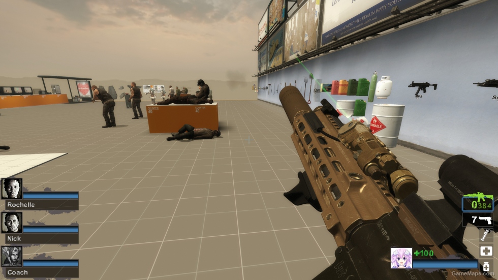 CAG HK416D (Replace SG552) [Sound fix Ver]