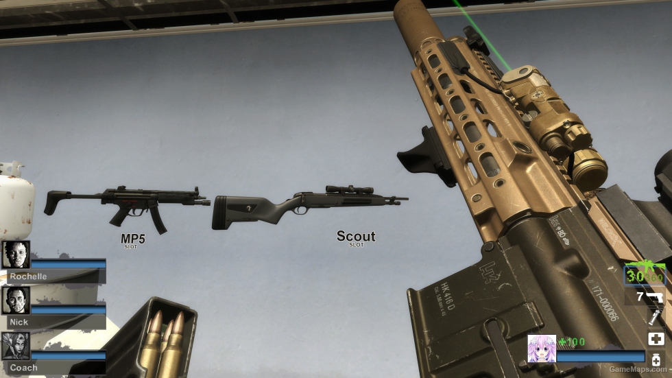 CAG HK416D (Replace SG552) [Sound fix Ver]