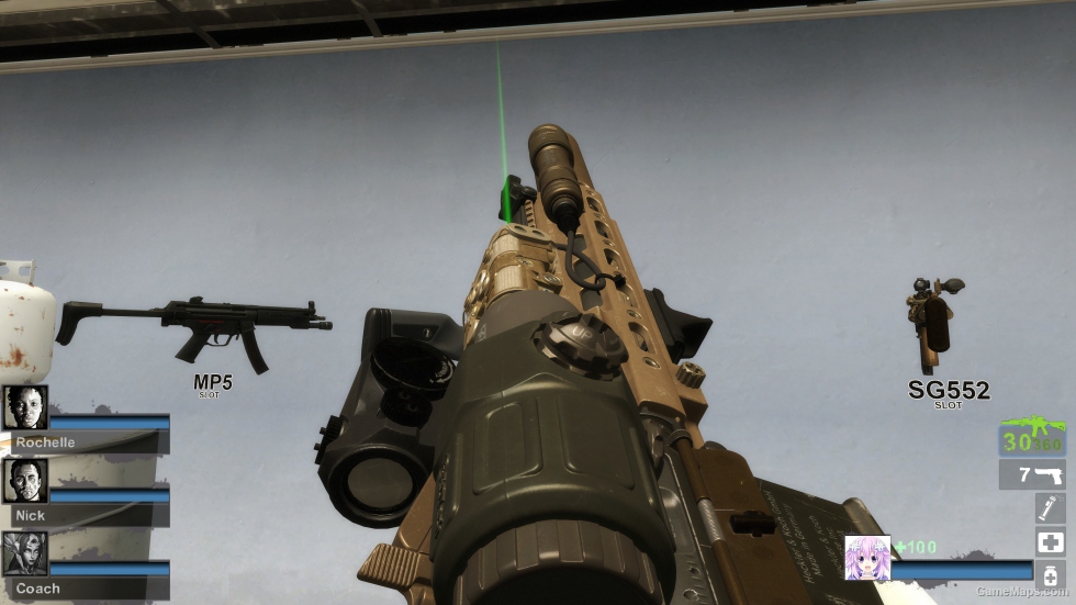 CAG HK416D (Replace SG552) [Sound fix Ver]
