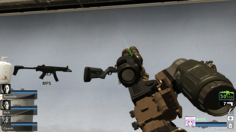 CAG HK416D (Replace SG552) [Sound fix Ver]