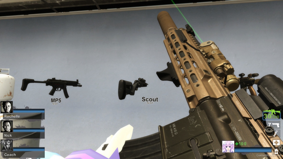 CAG HK416D (Replace SG552) [Sound fix Ver]