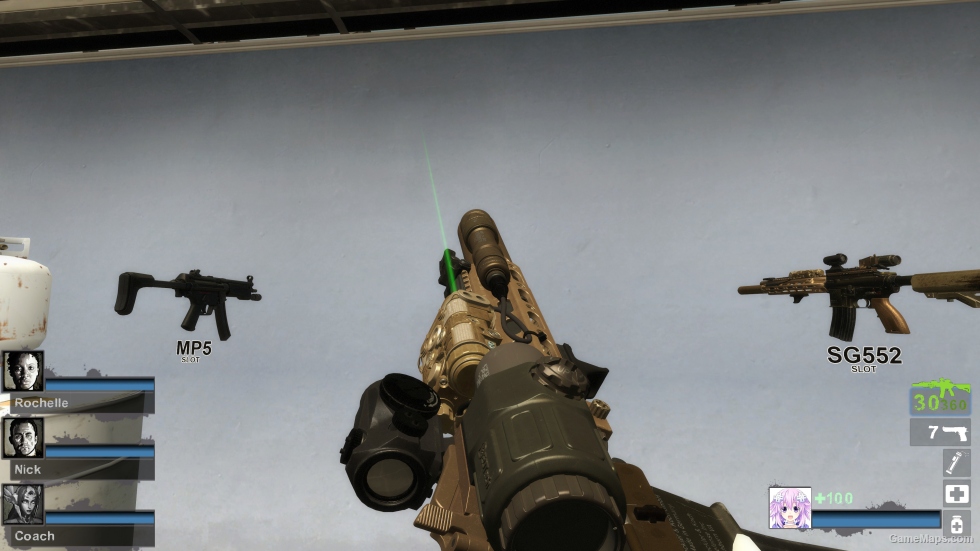 CAG HK416D (Replace SG552) [Sound fix Ver]