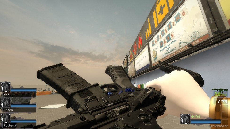 Call of Duty Modern Warfare 2019 Blue Print Zip Tie Reriged ver.v2 (M16A2)