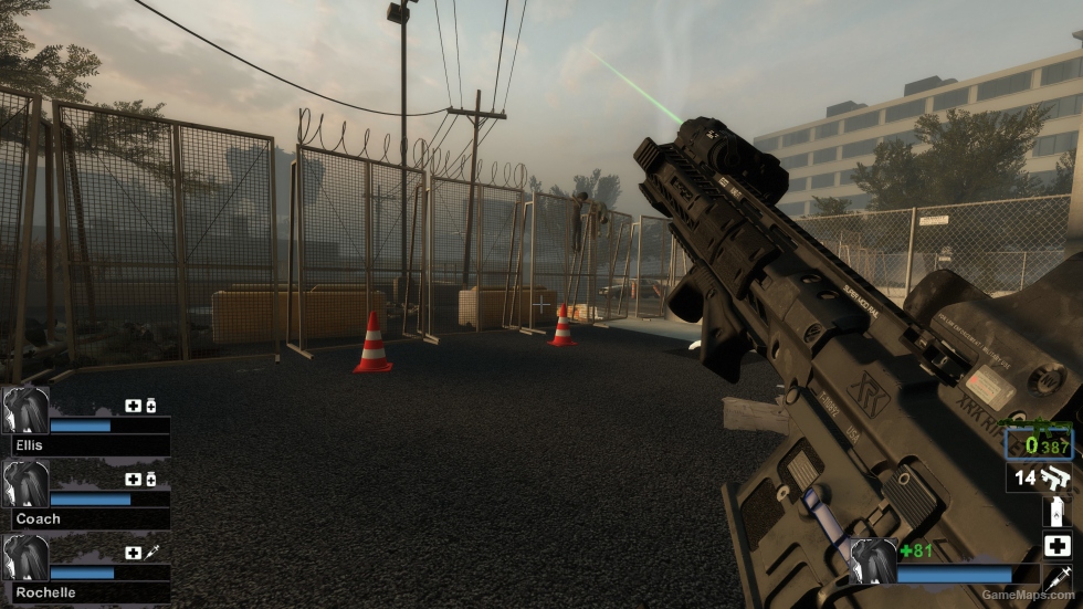 Call of Duty Modern Warfare 2019 Blue Print Zip Tie Reriged ver.v2 (M16A2)
