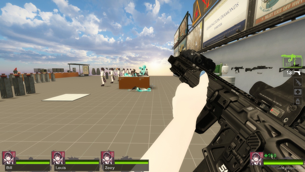 Call Of Duty Modern Warfare 2019 F1 Firearms Skeletonized M4A1 v4 (Desert Rifle) [request]