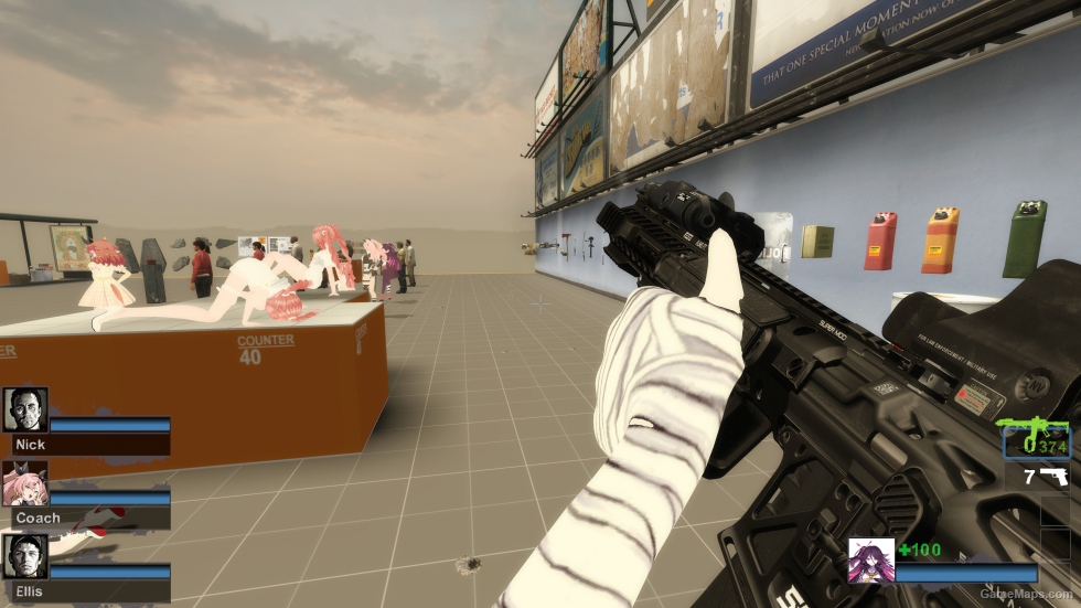Call Of Duty Modern Warfare 2019 F1 Firearms Skeletonized M4A1 v4 (Sg552) [request]