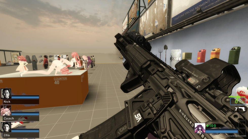 Call Of Duty Modern Warfare 2019 F1 Firearms Skeletonized M4A1 v4 (Sg552) [request]