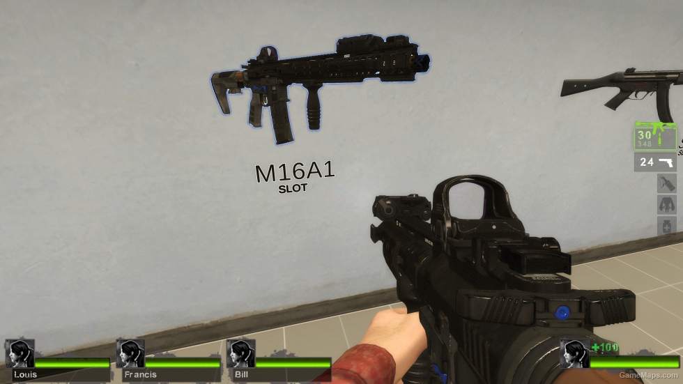 Call Of Duty Modern Warfare 2019 M4 Blue Print Zip Tie (LVOA-C) v2 (M16A2) [Sound fix Ver]