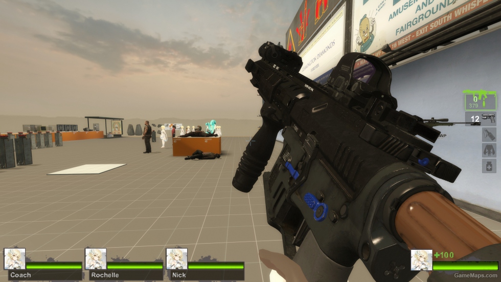 Call Of Duty Modern Warfare 2019 M4 Blue Print Zip Tie(LVOA-C) v3 (M16A2) [Sound fix Ver]