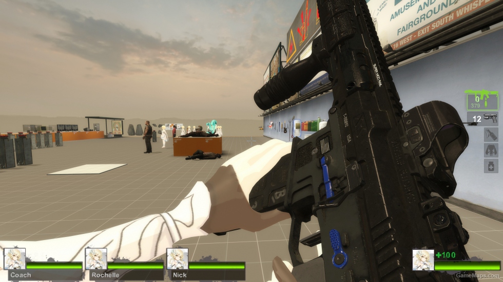 Call Of Duty Modern Warfare 2019 M4 Blue Print Zip Tie(LVOA-C) v3 (M16A2) [Sound fix Ver]