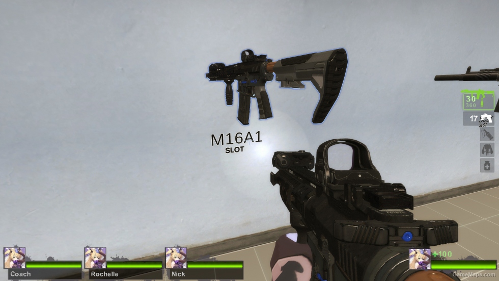 Call Of Duty Modern Warfare 2019 M4A1 Zip Tie on original anims v2 (M16A2) [Sound fix Ver]