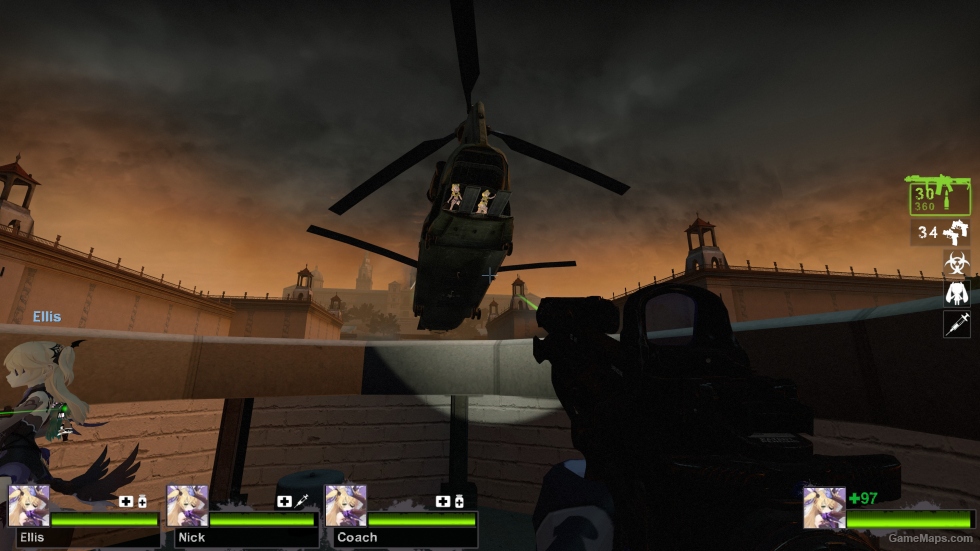 Call Of Duty Modern Warfare 2019 M4A1 Zip Tie on original anims v2 (M16A2) [Sound fix Ver]