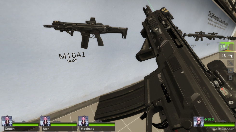 Call of Duty Modern Warfare Kilo 141(HK433) Replaces M16 v3a