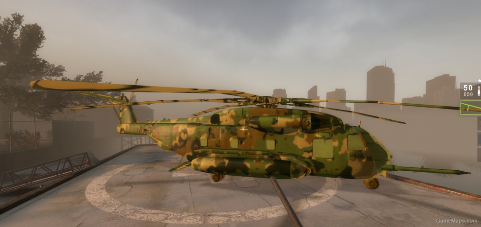Camouflage Helicopter