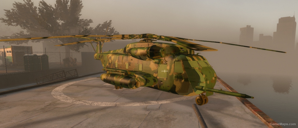 Camouflage Helicopter