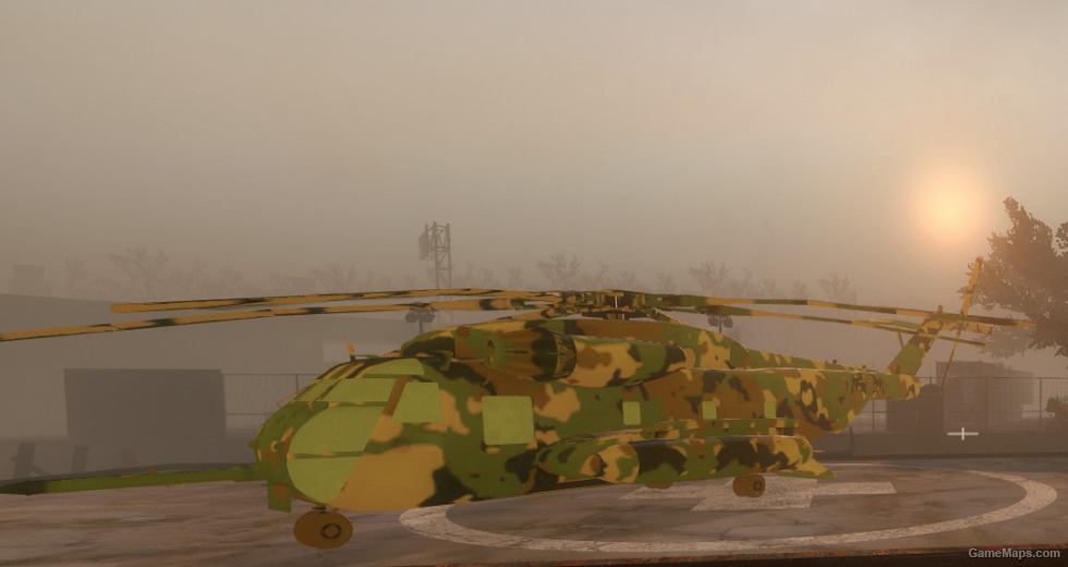 Camouflage Helicopter