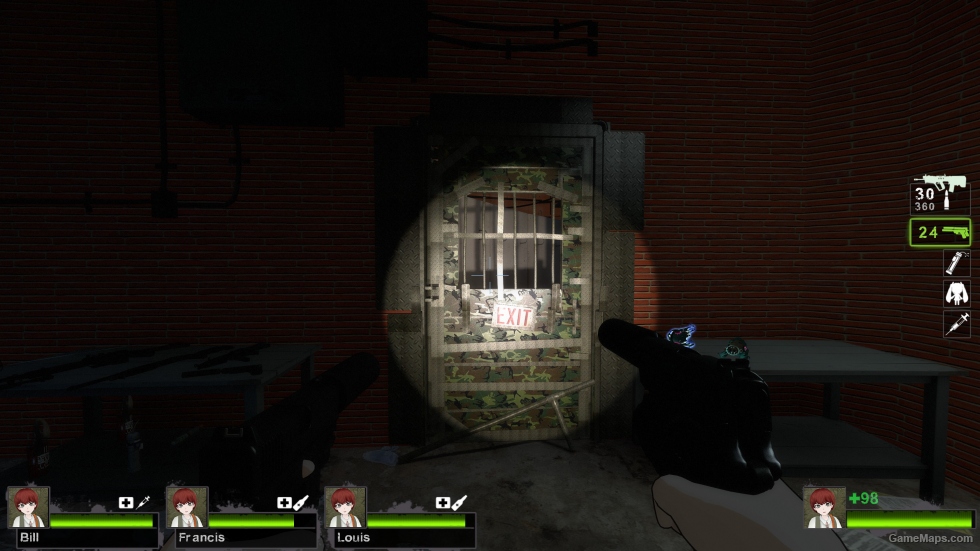 Camouflage Safe Door