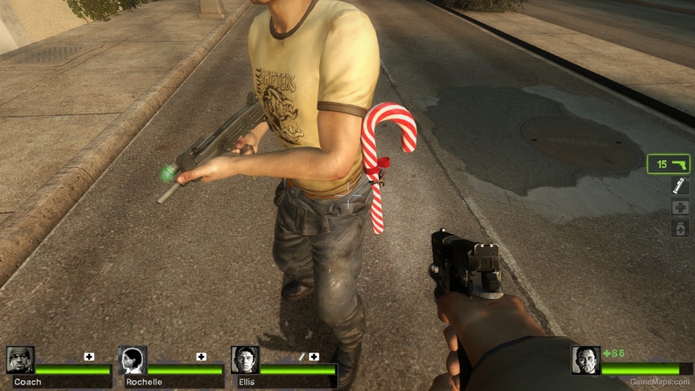 Candy cane [pipe bomb] (Left 4 Dead 2) - GameMaps
