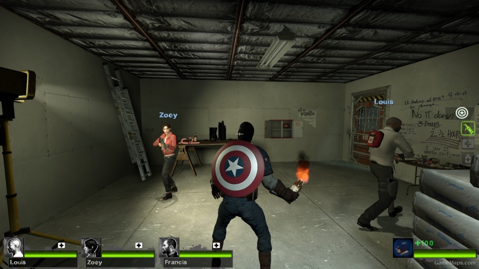 Captain America Shield [Baseball bat]