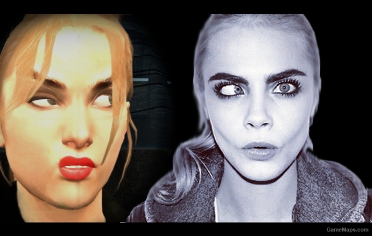 Cara Delevingne inspired Zoey (Blonde)