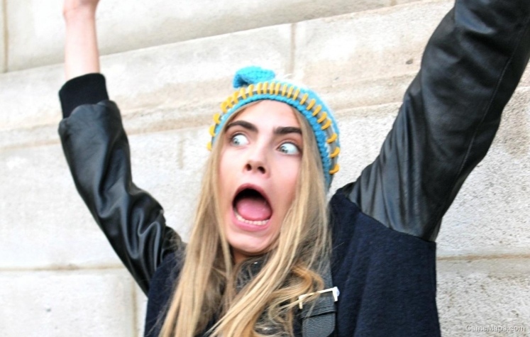 Cara Delevingne inspired Zoey (Blonde)