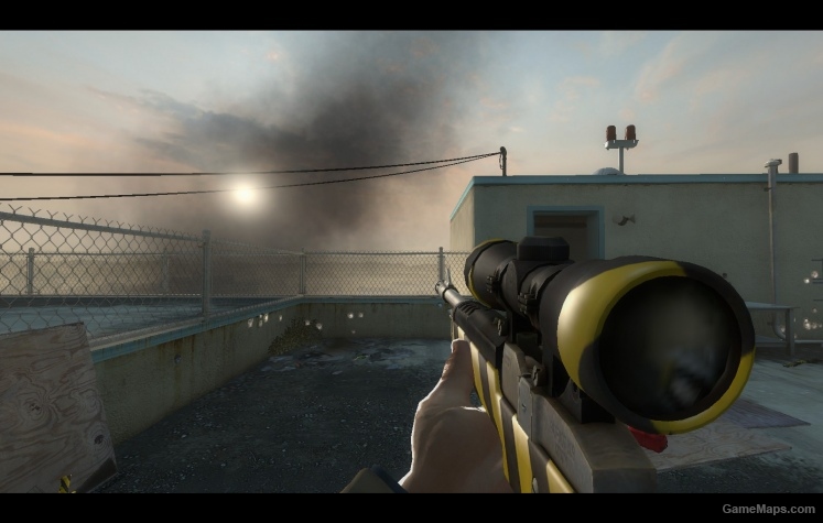 Caution weapon camo pack