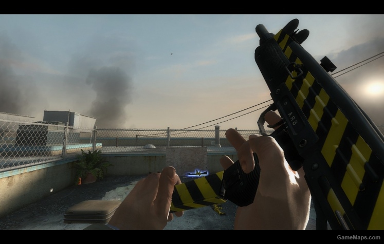 Caution weapon camo pack